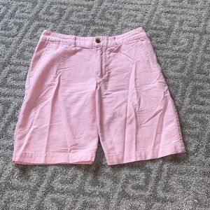 Polo by Ralph Lauren powder pink, flat front shorts w pockets!